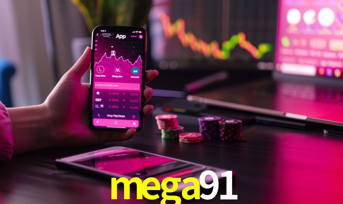Comparação APP mobile vs versão web da mega91